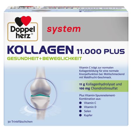 Doppelherz Kollagen 11.000 plus, 30 flacoane buvabile