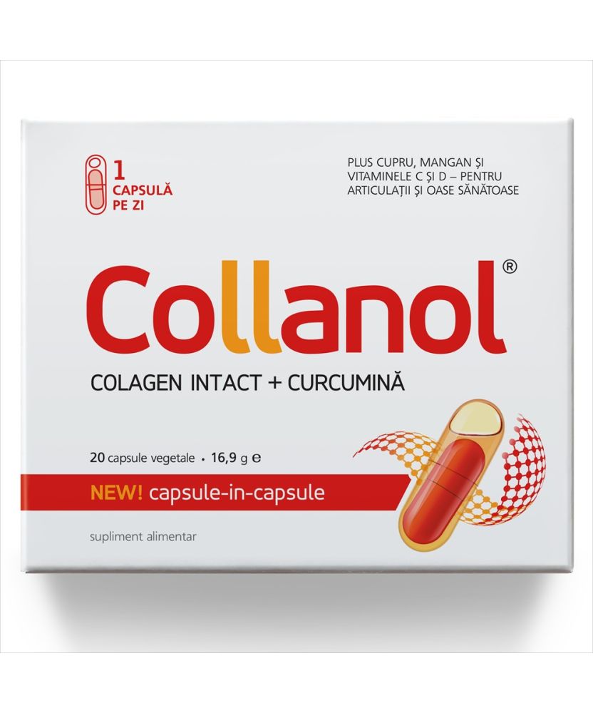 Collanol, 20 capsule, Vitaslim