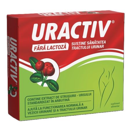 Uractiv fără lactoză, 21 capsule, Terapia