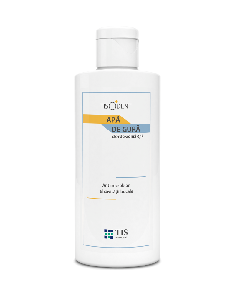 Tisodent Apă de Gură Clorhexidină 0,1% 250 ml, Tis Farmaceutic